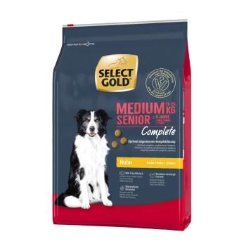 SELECT GOLD Complete Croquettes Chien Senior Medium Poulet 4 kg
