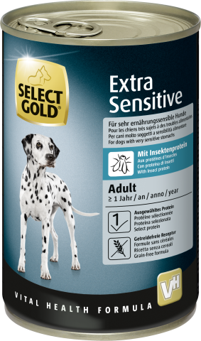 SELECT GOLD Extra Sensitive Adult Insect 6x400 g SELECT GOLD Extra Sensitive Adult Insect 6x400 g