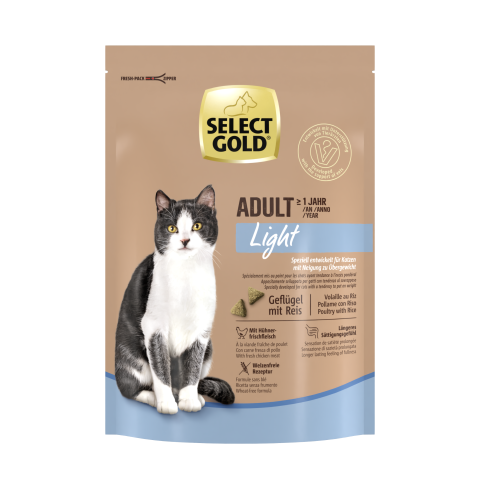 SELECT GOLD Light Adult Volaille & riz 300 g SELECT GOLD Light Adult Volaille & riz 300 g