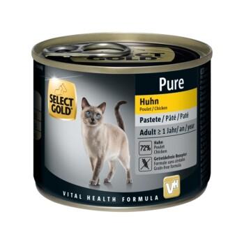SELECT GOLD Pure Adult Paté Poulet 6x200 g
