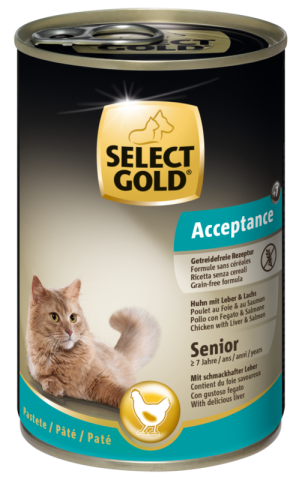 SELECT GOLD Senior Acceptance 6 x 400 g 6x400 g SELECT GOLD Senior Acceptance 6 x 400 g 6x400 g