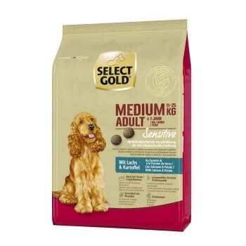SELECT GOLD Sensitive Adulte Medium Saumon & pommes de terre 1 kg
