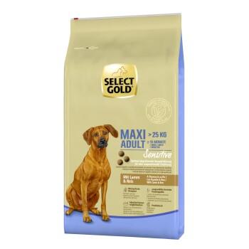 SELECT GOLD Sensitive Croquettes Chien Adulte Maxi Agneau et riz 12 kg