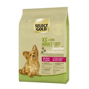 SELECT GOLD Sensitive Croquettes Chien Adulte XS Cheval 1 kg SELECT GOLD Sensitive Croquettes Chien Adulte XS Cheval 1 kg