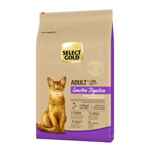 SELECT GOLD Sensitive Digestion Adult volaille et riz 7 kg SELECT GOLD Sensitive Digestion Adult volaille et riz 7 kg