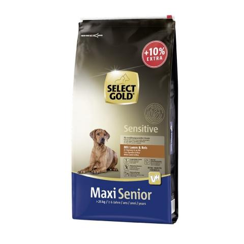 SELECT GOLD Sensitive Senior Maxi Agneau et riz 13,2 kg