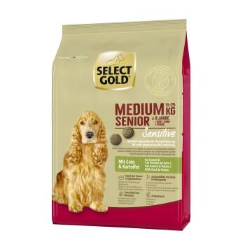 SELECT GOLD Sensitive Senior Medium Canard aux pommes de terre 1 kg SELECT GOLD Sensitive Senior Medium Canard aux pommes de terre 1 kg