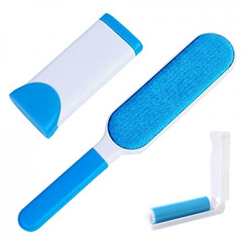 SIMIN Brosse Anti-Peluches, Brosse Anti Poils Animaux Chat & Chien, Brosse de Nettoyage Magique Réutilisable Enlève Poils, Brosse de Base autonettoyante Double Face Amovible (Bleu) SIMIN Brosse Anti-Peluches, Brosse Anti Poils Animaux Chat & Chien, Brosse de Nettoyage Magique Réutilisable Enlève Poils, Brosse de Base autonettoyante Double Face Amovible (Bleu)