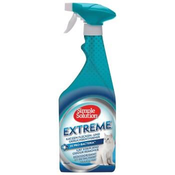 SIMPLE SOLUTION Détachant et désodorisant Extreme pour chats SIMPLE SOLUTION Détachant et désodorisant Extreme pour chats