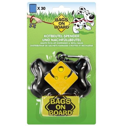 SIMPLE SOLUTION Distributeur de sacs à crottes Bones Bags on Board SIMPLE SOLUTION Distributeur de sacs à crottes Bones Bags on Board
