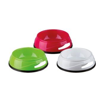 Trixie Gamelle en plastique , anneau en caoutchouc 500 ml Trixie Gamelle en plastique , anneau en caoutchouc 500 ml