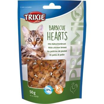 Trixie PREMIO Barbecue Hearts, 50 g Trixie PREMIO Barbecue Hearts, 50 g