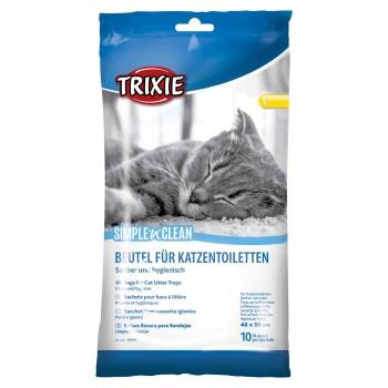 Trixie Sac à litière Simple'n'Clean pour toilettes pour chat L Trixie Sac à litière Simple'n'Clean pour toilettes pour chat L