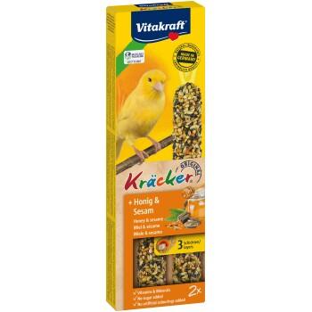 Vitakraft cracker pour canaris 4 x 2 Miel - sésame Vitakraft cracker pour canaris 4 x 2 Miel - sésame