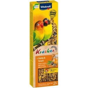 Vitakraft Crackers Miel Agapornidés 4 x 180g Vitakraft Crackers Miel Agapornidés 4 x 180g