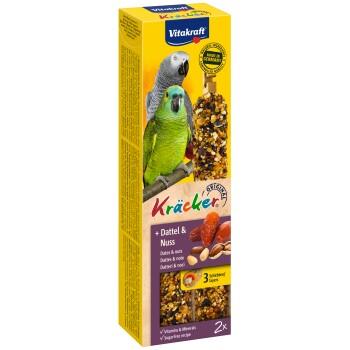 Vitakraft Crackers pour perroquets 4 x 2 Dattes et noix