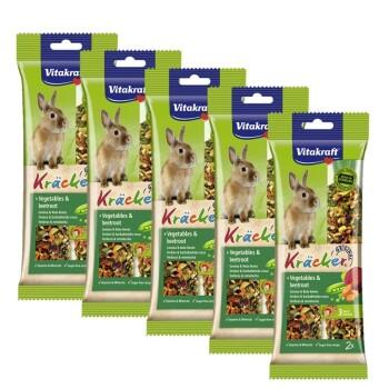 Vitakraft Kräcker Lapins nains 5 x 2 Légumes et betterave rouge