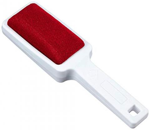 WENKO Brosse vêtement, Brosse Textile, double face, 6 x 21.5 x 2 cm, Blanc WENKO Brosse vêtement, Brosse Textile, double face, 6 x 21.5 x 2 cm, Blanc