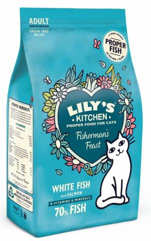 Lily's Kitchen Chat Adulte Poisson Lily's Kitchen Chat Adulte Poisson