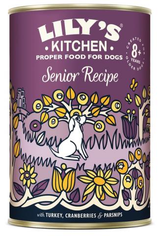 Lily's Kitchen Chien Senior Dinde, Cranberry et Navet Lily's Kitchen Chien Senior Dinde, Cranberry et Navet