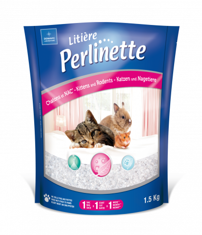 Perlinette Litière chaton et rongeur