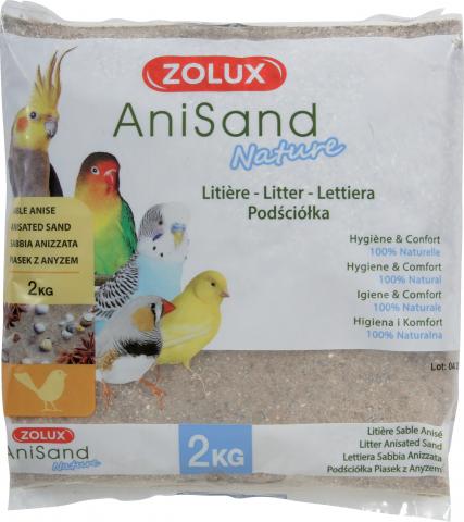 Litière Zolux Sable Anisé Anisand Nature