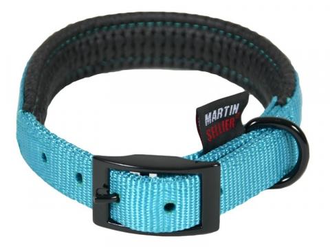 Martin Sellier Collier Confort Nylon Turquoise Martin Sellier Collier Confort Nylon Turquoise