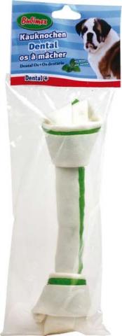 Os à mâcher noué Dental Menthe 25 cm