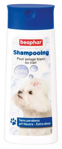 Shampooing pour chien - Pelage blanc ou clair 250 ml Shampooing pour chien - Pelage blanc ou clair 250 ml