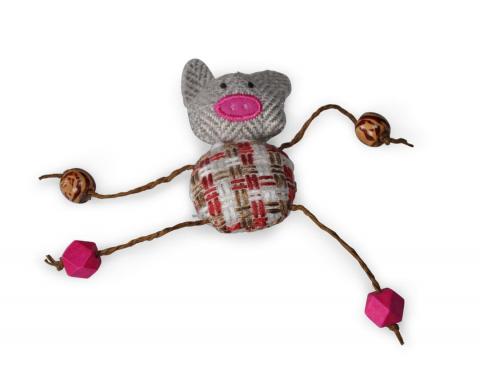 Vadigran Jouet Chat Cochon Natural