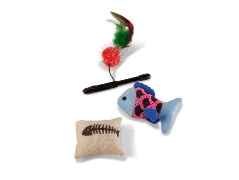 Vadigran Jouet Chat Fish and Fun