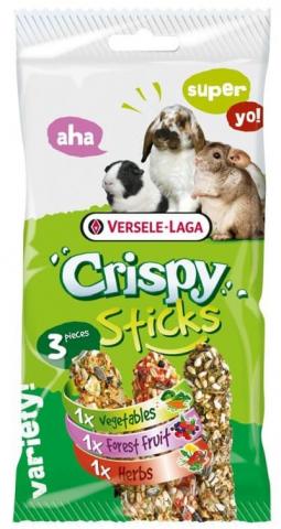 Versele Laga Crispy Sticks Herbivores Triple Variety Pack